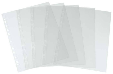 Ofertówka twarda z europerforacją A4 BIUR-FOL L OF-38-01 PVC 0.15mm 25szt