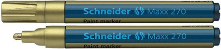 MARKER OLEJOWY SCHNEIDER MAXX 270 ZŁOTY OKRĄGŁA 1-3MM