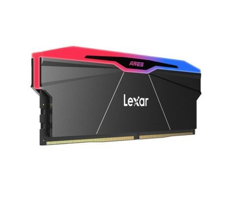 LEXAR PAMIĘĆ DO PC DDR5 ARES RGB 32GB(2*16GB)/7600 CZARNA