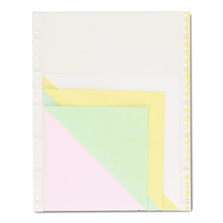 PAPIER SAMOKOPIUJĄCY 240 12'' EMERSON KOLOROWE KOPIE 1+3 450 SKŁADEK