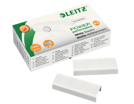 ZSZYWKI LEITZ P3 24/6 55540000 BIAŁY 30 KART. 1000SZT.