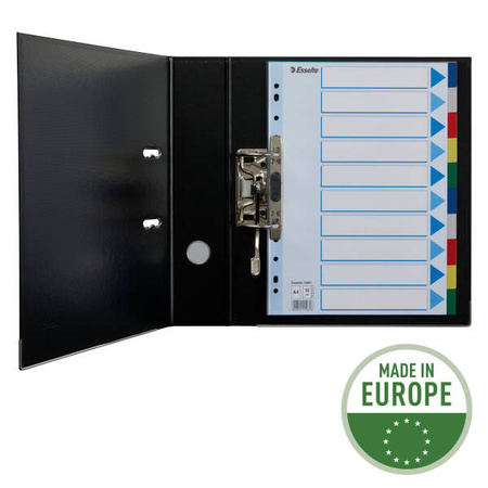 PRZEKŁADKI A4 ESSELTE 15261 MIX PP 10SZT