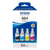 ZESTAW ORYGINALNYCH TUSZY EPSON 664 C13T66464A CMYK 