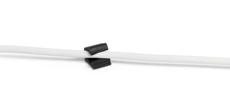KLIPS NA KABEL SAMOPRZYLEPNY DURABLE CAVOLINE CLIP PRO 504237 GRAFITOWY 6 SZTUK