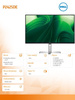 Dell Monitor 23.8 cala P2425DE IPS LED QHD (2560x1440)/16:9/HDMI/2xDP/2xUSB-C/3xUSB/3Y AES&PPG