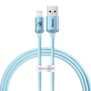 Kabel BASEUS Crystal Shine USB-A-Lightning 1.2m (niebieski)