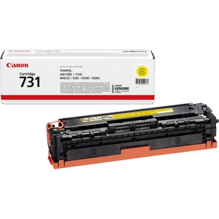 TONER ORYGINALNY CANON CRG731Y 6269B002 YELLOW 1500 STRON