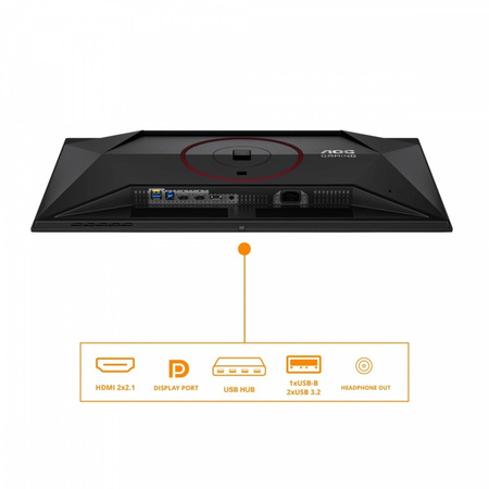 AOC MONITOR 26.5 CALA Q27G4SDR QD-OLED 360HZ HDMIX2 DP PIVOT