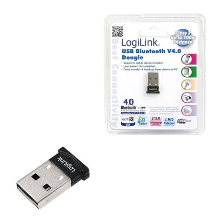 LOGILINK ADAPTER BLUETOOTH V4.0 USB, WIN 10