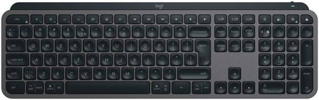 KLAWIATURA MEMBRANOWA BEZPRZEWODOWA LOGITECH MX KEYS S 920-011587 GRAFITOWA BLUETOOTH ORAZ RADIOWA