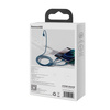 Kabel USB 3w1 Baseus Superior Series, USB do micro USB / USB-C / Lightning, 3.5A, 1.5m (niebieski)