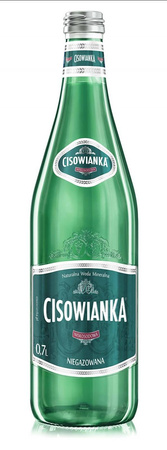 WODA NIEGAZOWANA BUTELKA SZKLANA CISOWIANKA CLASSIQUE 0,7L