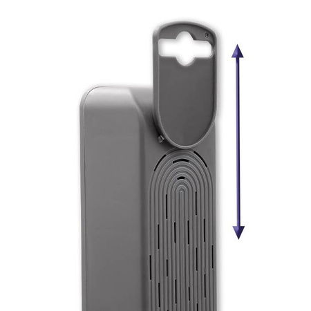 QOLTEC LISTWA ZASILAJĄCA | 5 GNIAZD | 1.8M | SZARA