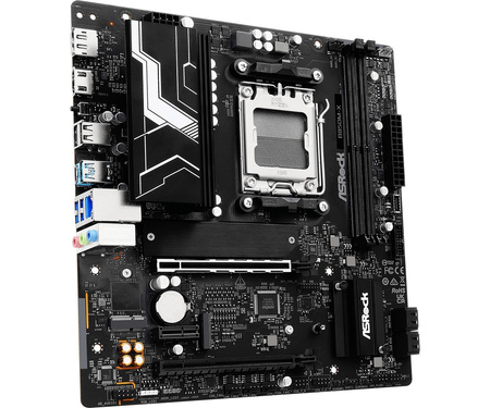 ASROCK PŁYTA GŁÓWNA B850M-X AM5 2DDR5 M.2 USBC MATX