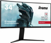 IIYAMA MONITOR 34 CALE GCB34801WQSU-B1 VA,UWQHD,180HZ,0.4MS,1500R(CURVED), 2XHDMI,2XDP,2XUSB 3.2,2X3W,HDR400,HAS(110MM),VESA(100X100MM)
