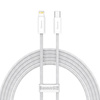 Kabel BASEUS Dynamic Series USB-C-Lightning 2m 20W (biały)