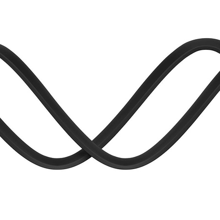 KABEL USB 3W1 BASEUS BRIGHT MIRROR 2, MICRO USB / LIGHTNING / USB-C, PŁASKI, 3.5A, 1.1M (CZARNY)