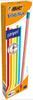 OŁÓWEK OSTRZONY Z GUMKĄ BEZDRZEWNY BIC EVOLUTION STRIPES 646 HB 8960342 HB