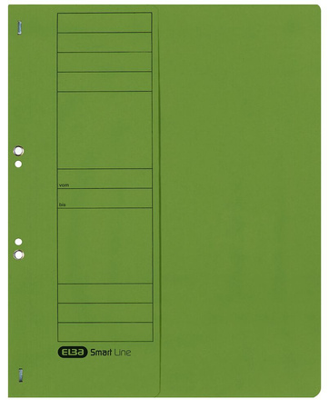 SKOROSZYT OCZKOWY 1/2 A4 ELBA 100551879 ZIELONY KARTON 250 G/M²