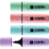 ZAKREŚLACZE 1-5MM CENTRUM PASTEL 89724 MIX*4 PASTEL ŚCIĘTA OP. 24SZT