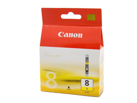 TUSZ ORYGINALNY CANON CLI8Y 0623B001 YELLOW 420 STRON