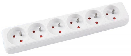 PRZEDŁUŻACZ 6 GNIAZD Z UZIEMIENIEM OFFICE PRODUCTS 5M