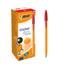 DŁUGOPIS BIC ORANGE 8099241 CZERWONY 0.7MM POMARAŃCZOWA OBUDOWA