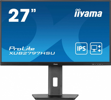 IIYAMA MONITOR 27 CALI XUB2797HSU-B2 IPS,FHD,HAS,300CD,(5Y)