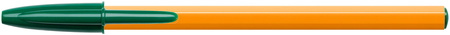 DŁUGOPIS BIC ORANGE 1199110113 ZIELONY 0.7MM POMARAŃCZOWA OBUDOWA