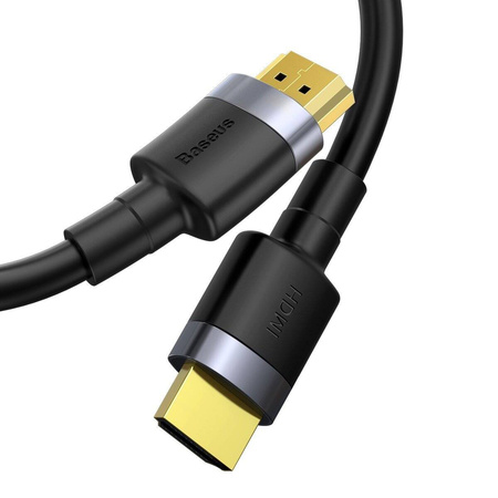 KABEL HDMI 2.0 BASEUS CAFULE, 4K, 3D, 3M (CZARNO-SZARY)