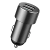 Rozdzielacz gniazda zapalniczki Baseus 2xUSB 3,1A 100W (czarny)
