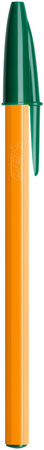 DŁUGOPIS BIC ORANGE 1199110113 ZIELONY 0.7MM POMARAŃCZOWA OBUDOWA