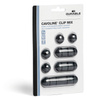 KLIPS NA KABEL SAMOPRZYLEPNY DURABLE CAVOLINE CLIP MIX 504137 GRAFITOWY 7 SZTUK