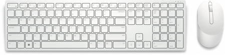 DELL ZESTAW BEZPRZEWODOWY KLAWIATURA + MYSZ KM5221W BIAŁY