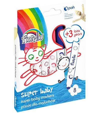 FLAMASTRY FIORELLO GR-F165 SUPER BABY 160-2033 MIX*8SZT