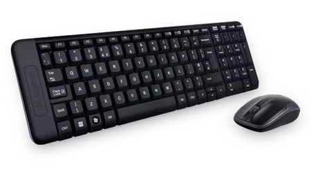 ZESTAW KLAWIATURA I MYSZ BEZPRZEWODOWA MEMBRANOWA LOGITECH MK220 920-003168