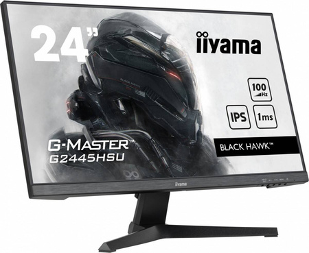 IIYAMA MONITOR 23.8 CALA G-MASTER G2445HSU-B1 IPS,FHD,100HZ,1MS,2XUSB,2X2W,FREESYNC