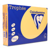 PAPIER KSERO KOLOR A4 TROPHEE ZŁOTY ŻÓŁTY 160G 250 ARK