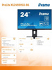 IIYAMA MONITOR 23.8 CALA XUB2493HSU-B6 IPS.HDMI.DP.2X2W.USBX2.SLIM.HAS(150MM)