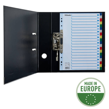 PRZEKŁADKI A4 ESSELTE 15263 MIX PP 20SZT