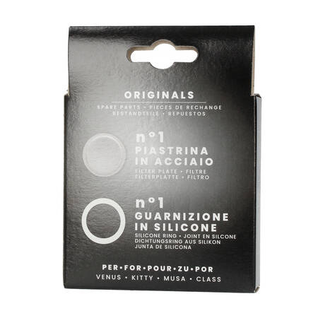 BIALETTI - USZCZELKA + SITKO DO KAWIAREK STALOWYCH BIALETTI 6TZ