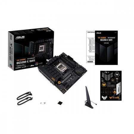 ASUS PŁYTA GŁÓWNA TUF GAMING B650M-E WIFI AM5 4DDR5 HDMI MATX