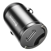 Mini ładowarka samochodowa Baseus Tiny Star USB-C, QC 4.0+, PD, 30W (szara)