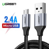 Kabel USB do Micro USB UGREEN  US290 QC 3.0 2.4A 2m (czarny)