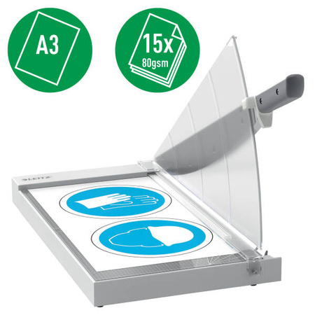 GILOTYNA DO PAPIERU A3 LEITZ PRECISION OFFICE 90220000 CZARNY 15 KART