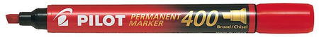 MARKER PERMANENTNY PILOT SCA-400-R CZERWONY ŚCIĘTA 4.5MM