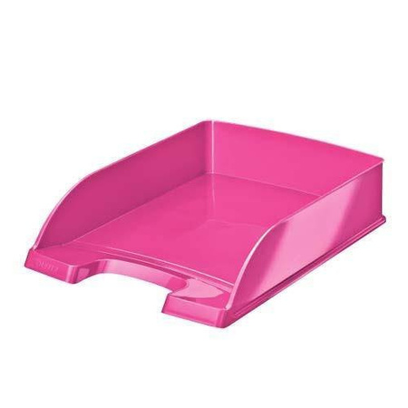 Szuflada A4 LEITZ WOW PLUS 52263023 różowa