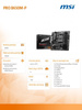 MSI PŁYTA GŁÓWNA PRO B650M-P AM5 4DDR5 HDMI/DP MATX