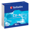PŁYTA CD-R 700MB 52X VERBATIM DATALIFE 43415 SLIM 10 SZT.