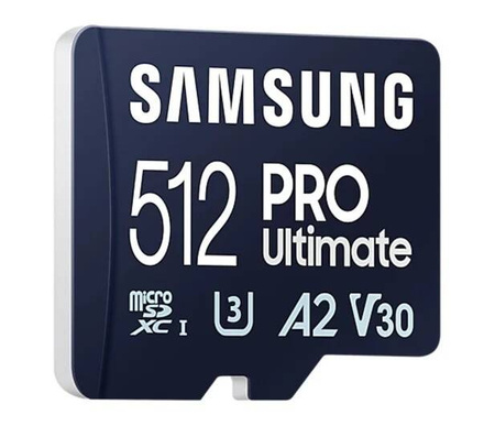 SAMSUNG KARTA PAMIĘCI MICROSD MB-MY512SB/WW PRO ULTIMATE 512GB + CZYTNIK
